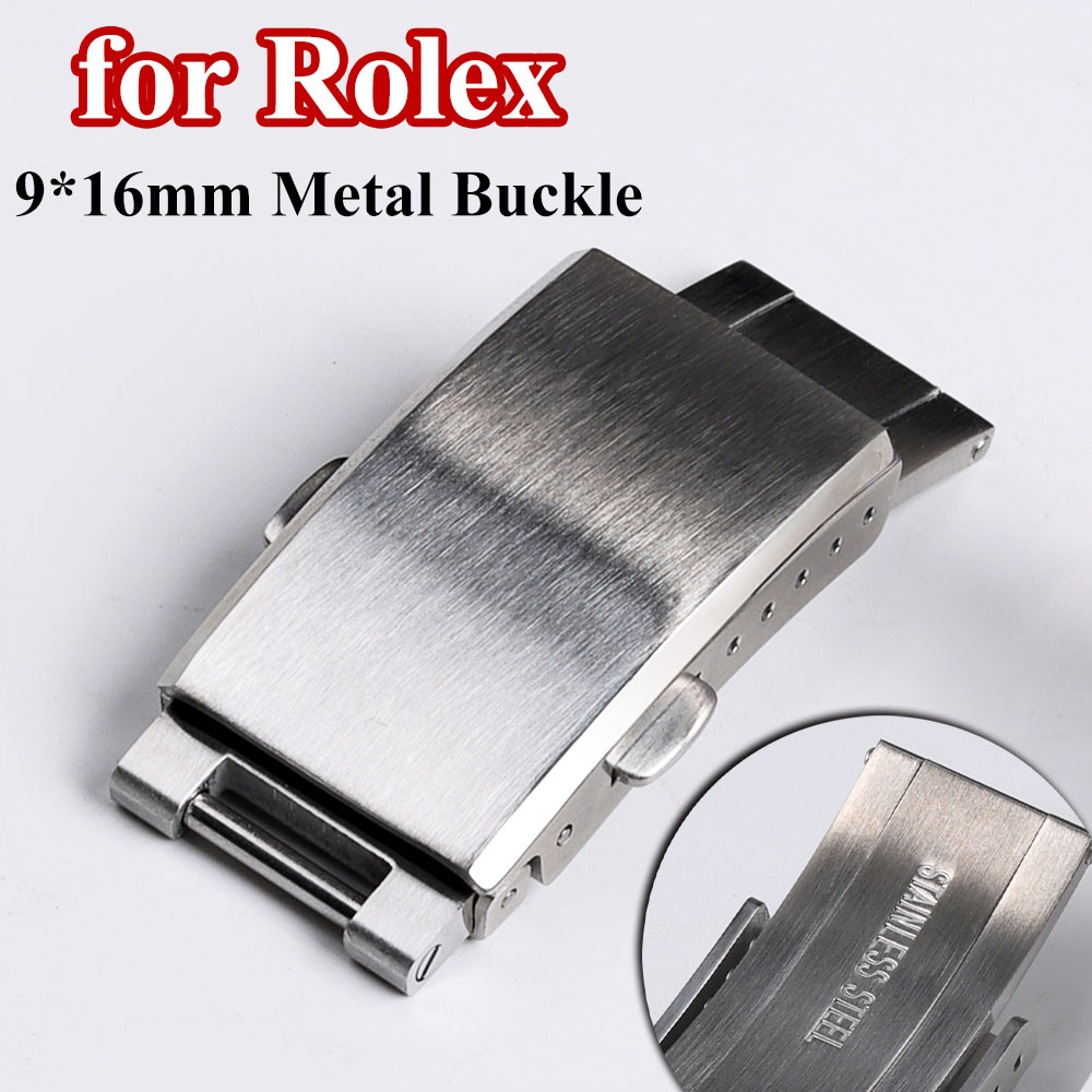 Rolex Watch Submariner - Luxuriöse Metallschnalle für Rolex-Uhrenarmband, 9 x