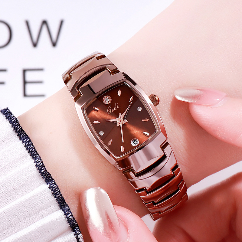 Jewelry Diamond Watches - Damen Luxus-Markenuhren Casual Diamantbesetzte Kalender-Armbanduhr Wasserdichte