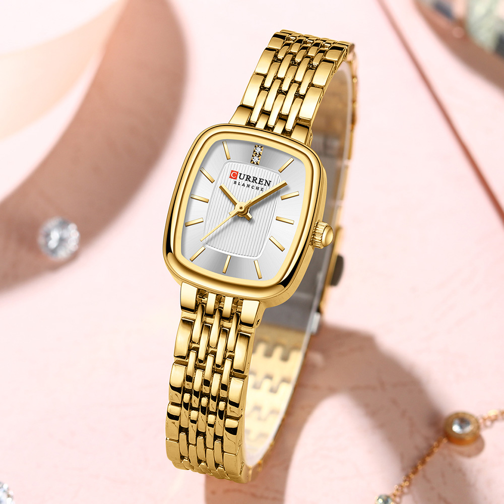 Jewelry Watches Women - CURREN Neue Mode Edelstahl Datum Frauen