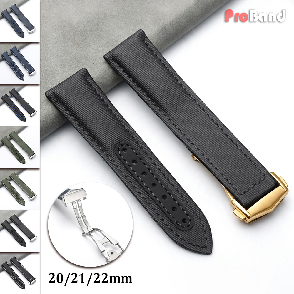 Omega Watch Speedmaster - Canvas-Nylon-Uhrenarmband 20mm 21mm 22mm Uhrenband für