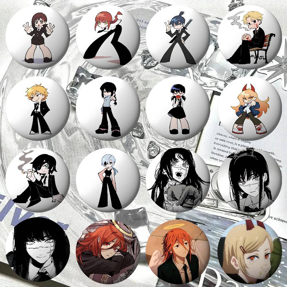 Jewelry & Watches Sp Z Oo Janów Lubelski - ANime C-Chainsaw Man-S Abzeichen-Pins für Freunde,
