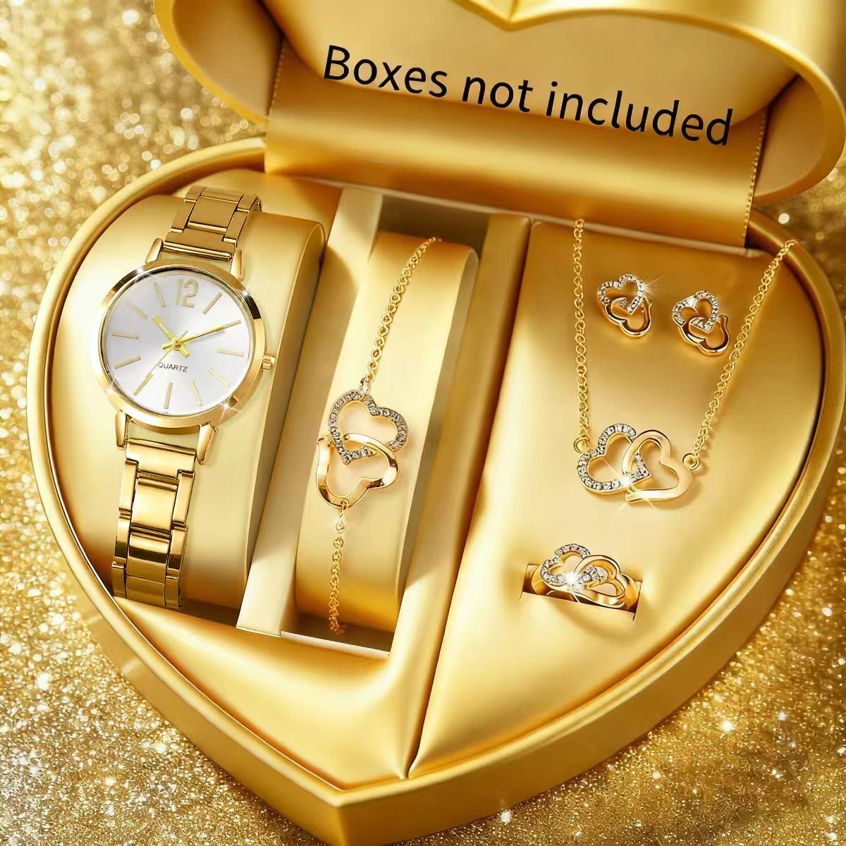 6PCS Mode Damen Quarzuhr Stras – Jewelry Clasp Watches Bewertung und Preis