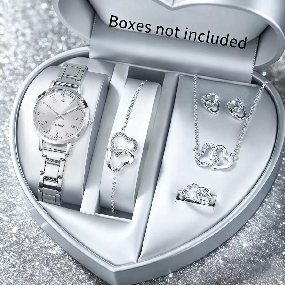 6PCS Mode Damen Quarzuhr Stras – Jewelry Clasp Watches Bewertung und Preis