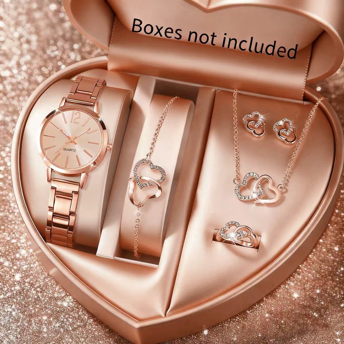 6PCS Mode Damen Quarzuhr Stras – Jewelry Clasp Watches Bewertung und Preis