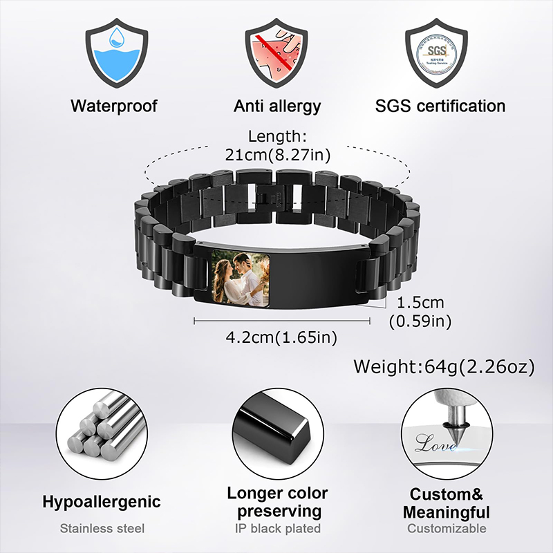 Benutzerdefiniertes Bild Text  – Jewelry Clasp Watches Bewertung und Preis