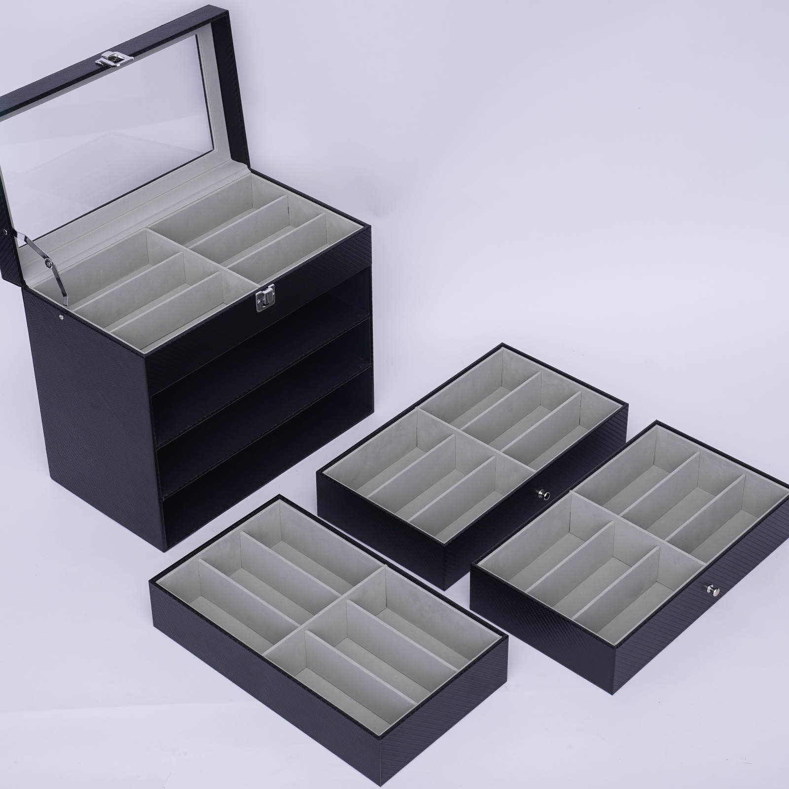 Brillen-Aufbewahrungsbox, 4-la – Jewelry Box Organizer Watches Bewertung und Preis