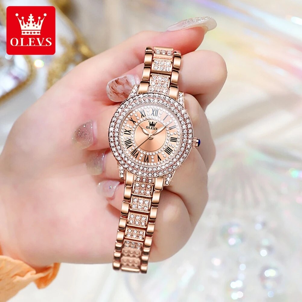 OLEVS 9943, luxuriöse Original – Jewelry Diamond Watches Bewertung und Preis