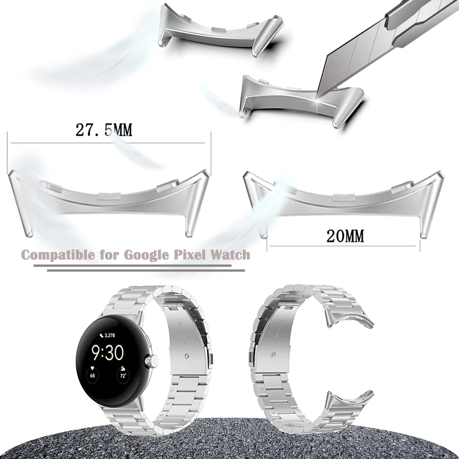 1/2 paar Metall Stecker Für Go – Jewelry Stores Watches Bewertung und Preis