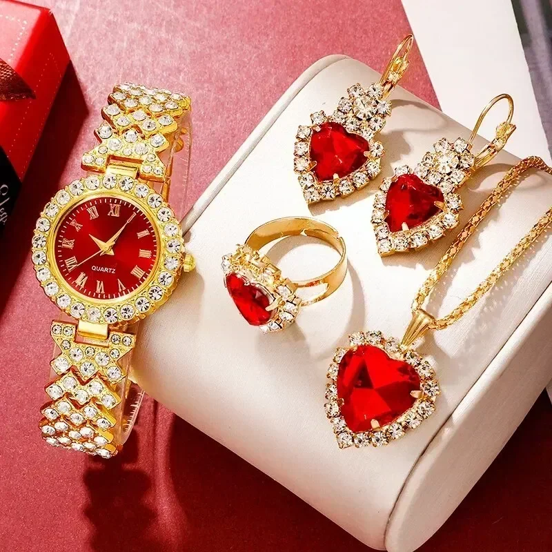 Goldene Luxus-Uhr Damen Ring H – Jewelry Clasp Watches Bewertung und Preis