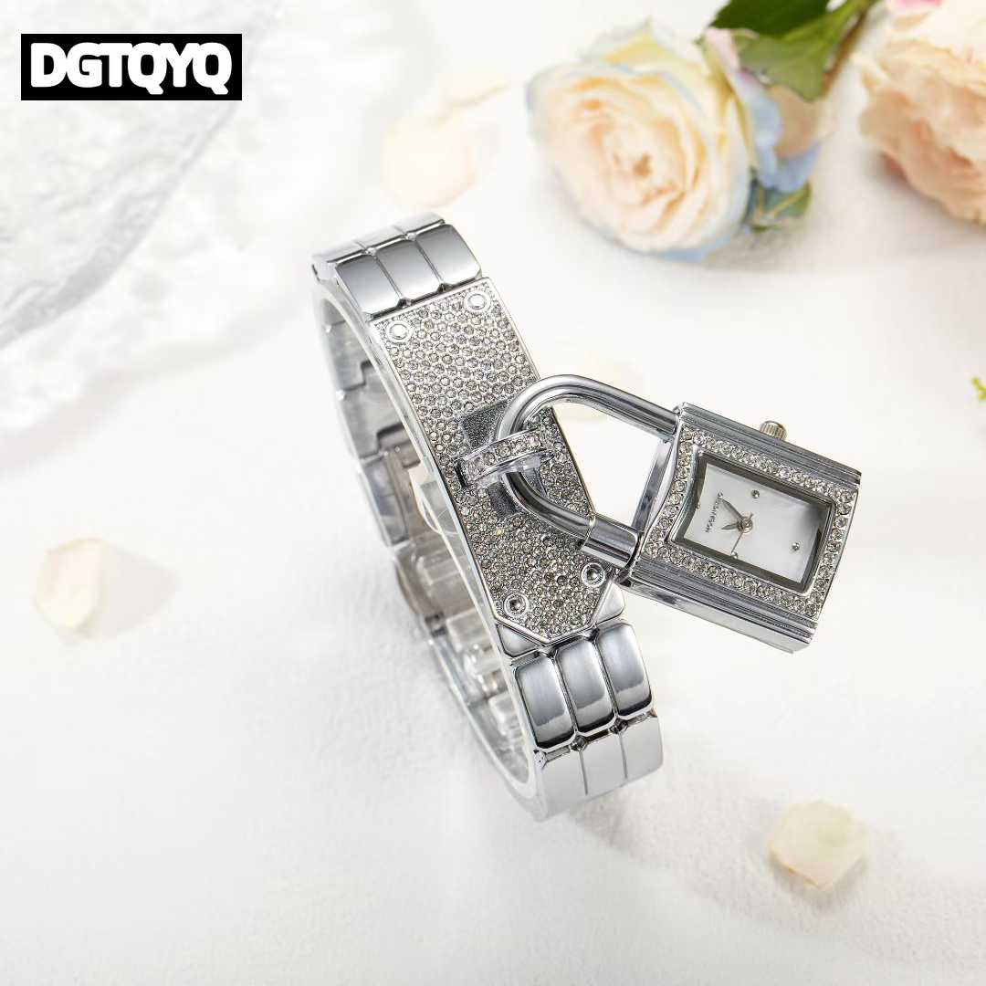 Damen-Armbanduhr mit silbernem – Jewelry Diamond Watches Bewertung und Preis