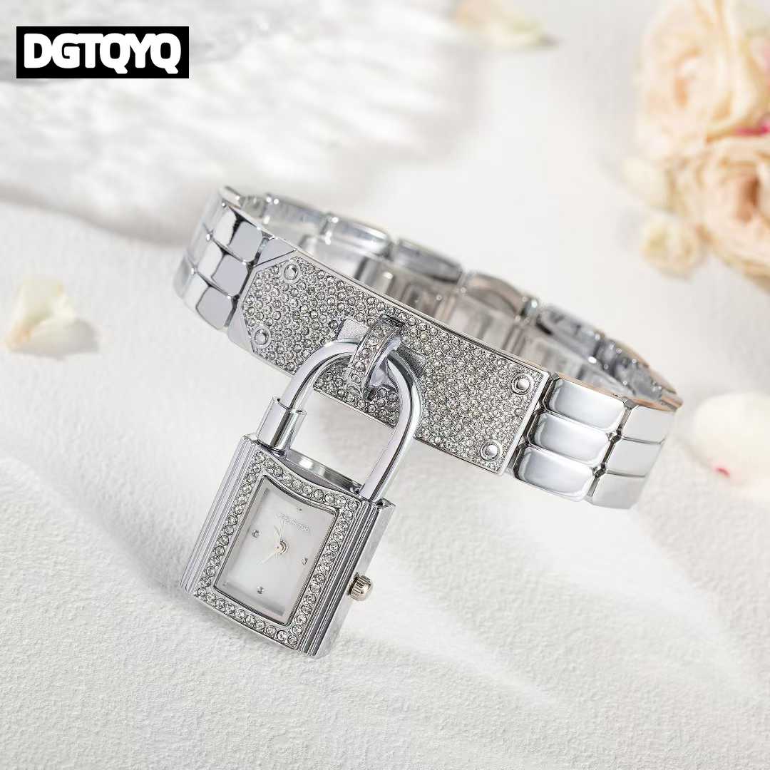 Damen-Armbanduhr mit silbernem – Jewelry Diamond Watches Bewertung und Preis