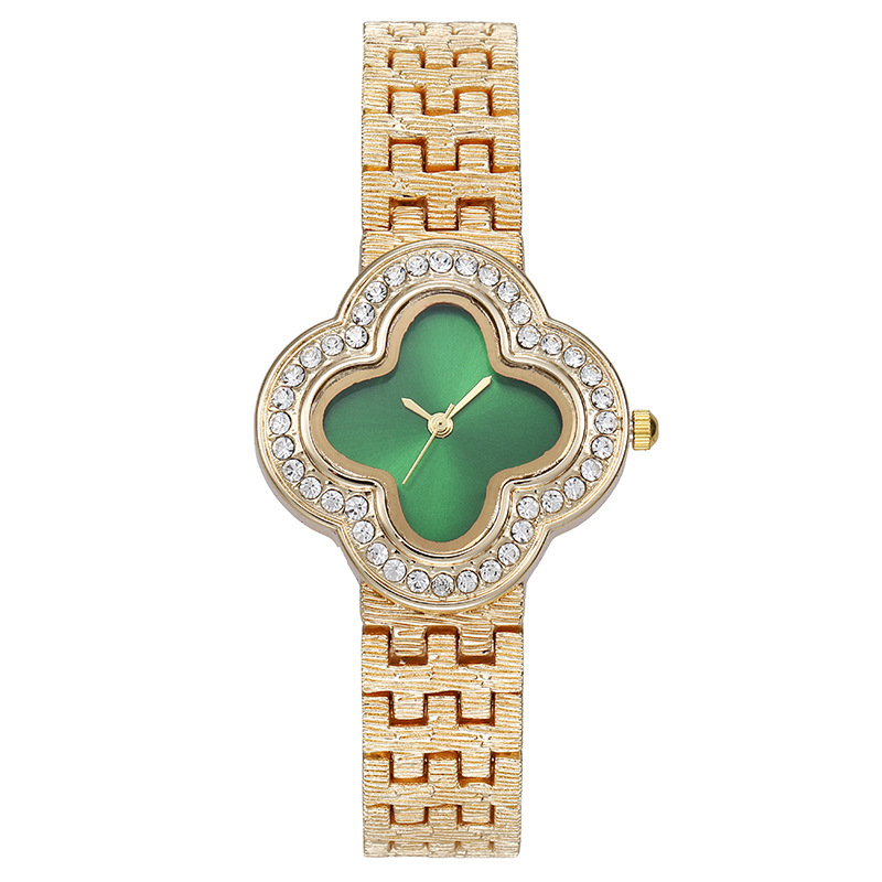 Damen-Quarzuhr mit Vierblättri – Jewelry Diamond Watches Bewertung und Preis