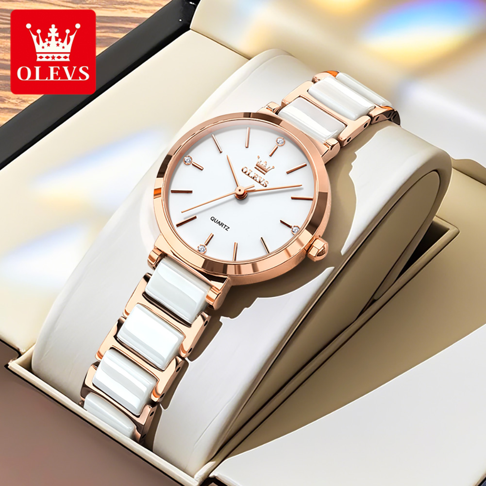 OLEVS Damenuhr 5877, luxuriöse – Jewelry Watches Women Bewertung und Preis