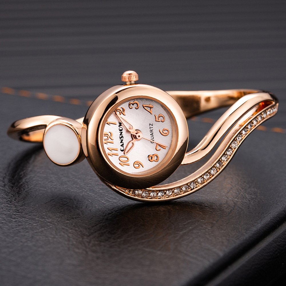 Kreative Mode Frauen Kleid Arm – Jewelry Diamond Watches Bewertung und Preis