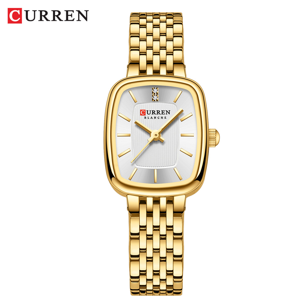 CURREN Neue Mode Edelstahl Dat – Jewelry Watches Women Bewertung und Preis