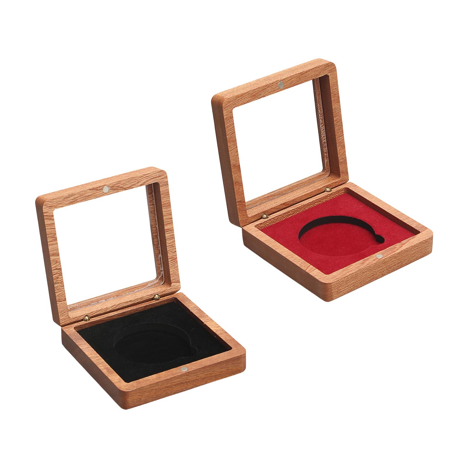 Holz-Münzpräsentationsbox mit  – Collectors Coins Jewelry & Watches Of Smithtown Bewertung und Preis