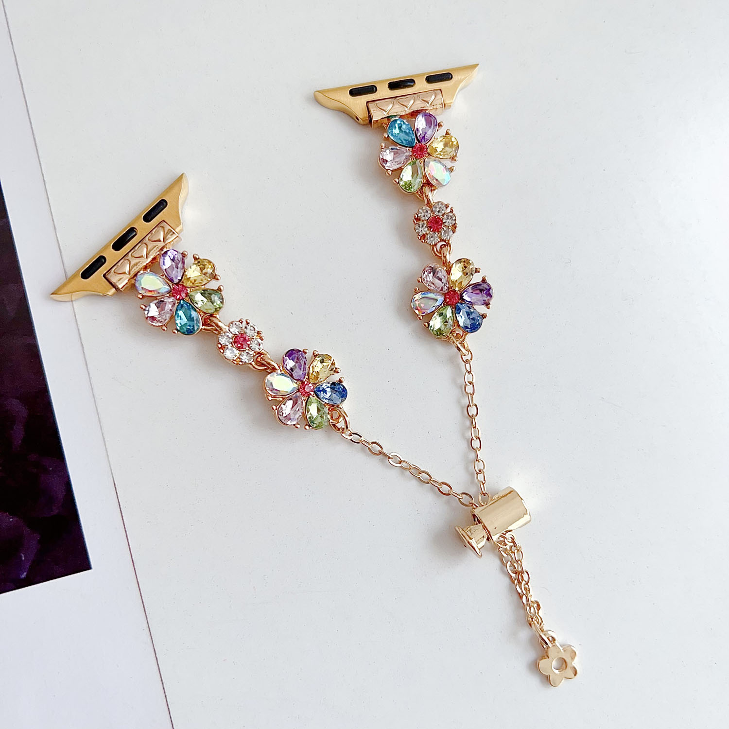 Diamant-Blumen-Armband für iWa – Jewelry Diamond Watches Bewertung und Preis