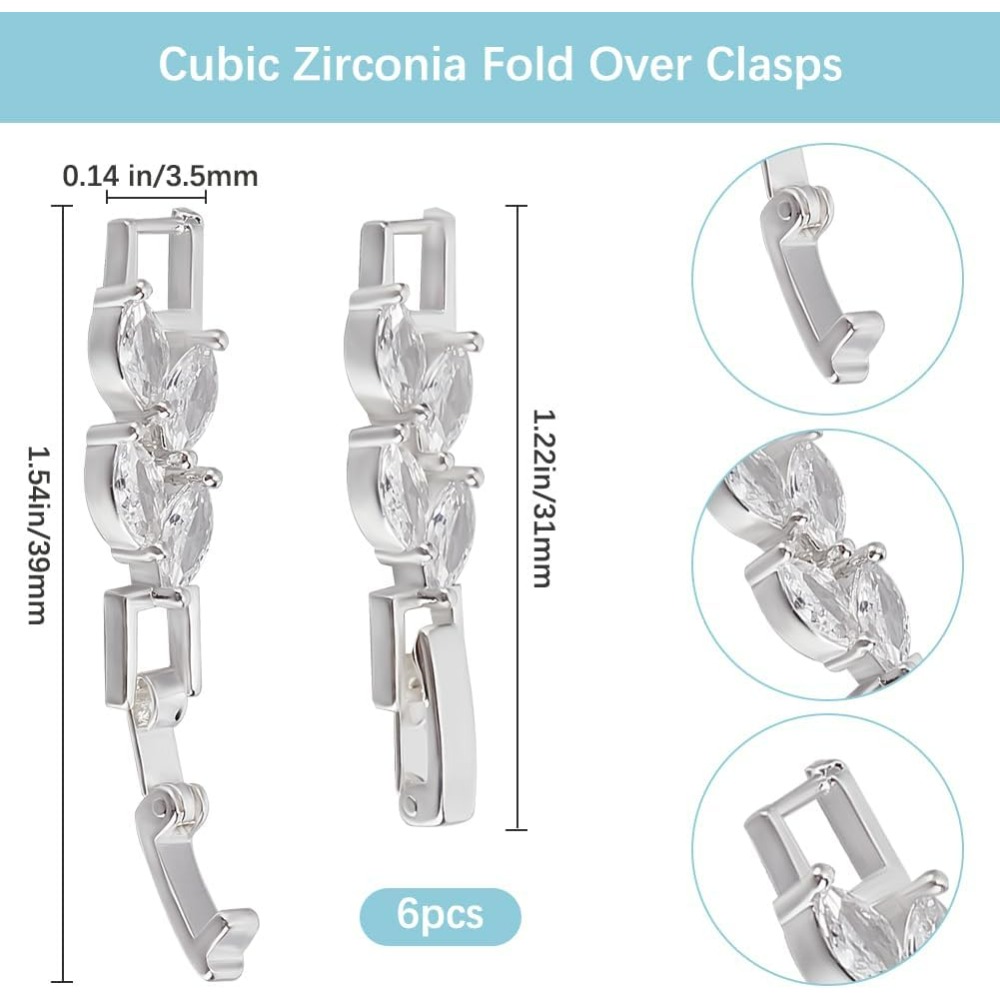 1 Box 6 Stück Armband-Verlänge – Jewelry Clasp Watches Bewertung und Preis