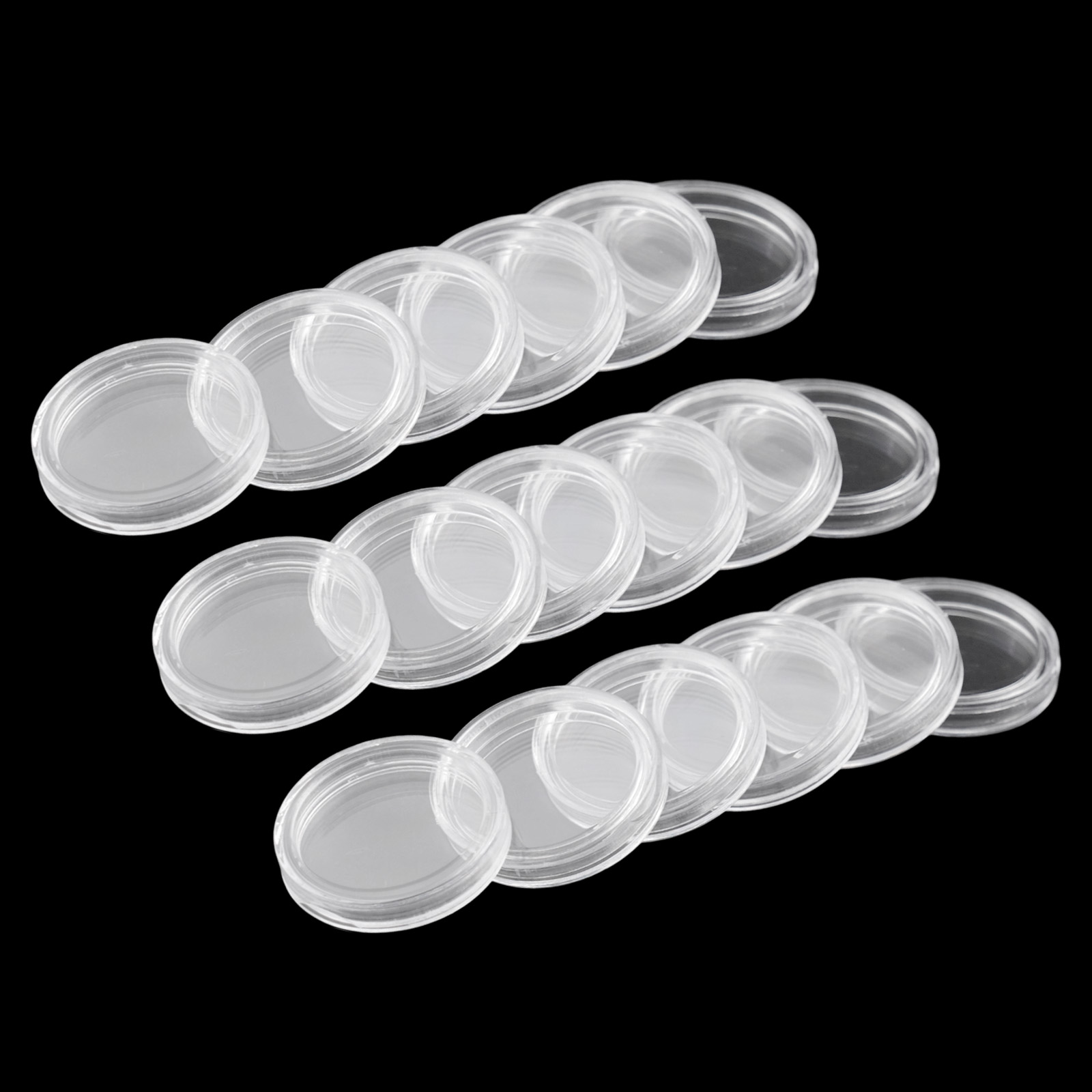 100 Stück 23mm Klare Runde Pla – Collectors Coins Jewelry & Watches Of Smithtown Bewertung und Preis