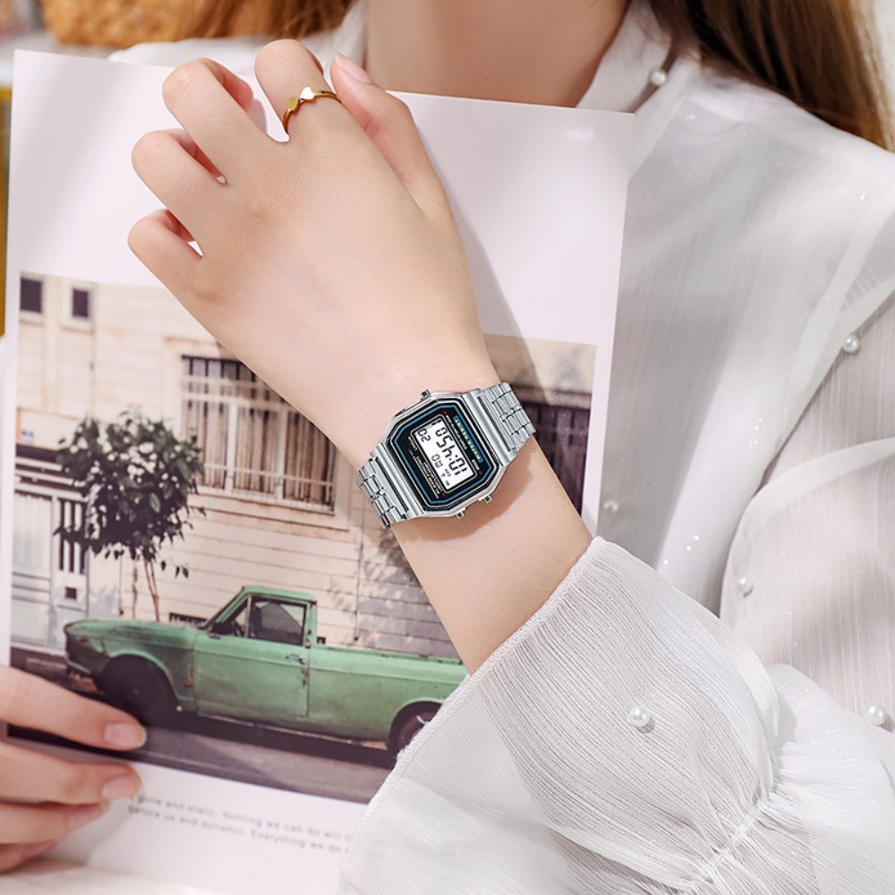 Elegante Digitaluhr für Frauen – Jewelry Watches Men Bewertung und Preis