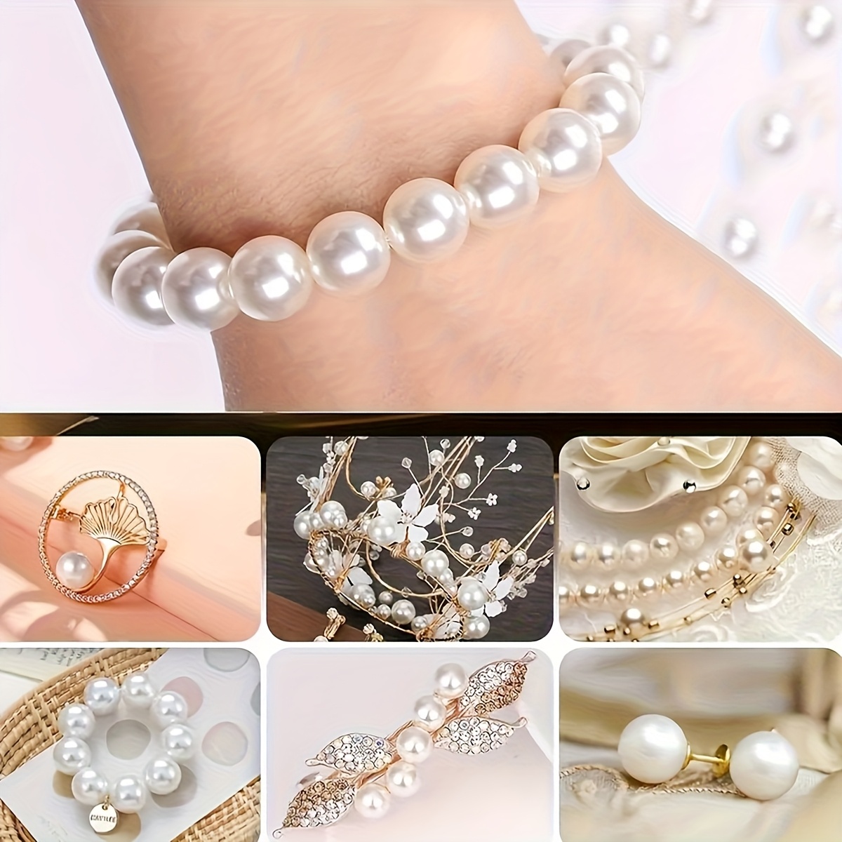 1388 Stück 4/6/8/10mm Schwarze – Fine Jewelry & Watches Photos Bewertung und Preis