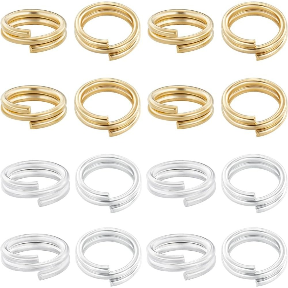 1 Box 80 Stück geteilter Biege – Sterling Silver Ring Bewertung und Preis