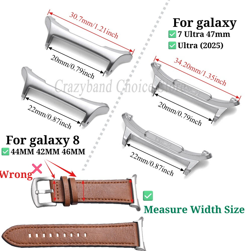 1 Paar Metall-Adapter für Sams – Jewelry Stores Watches Bewertung und Preis