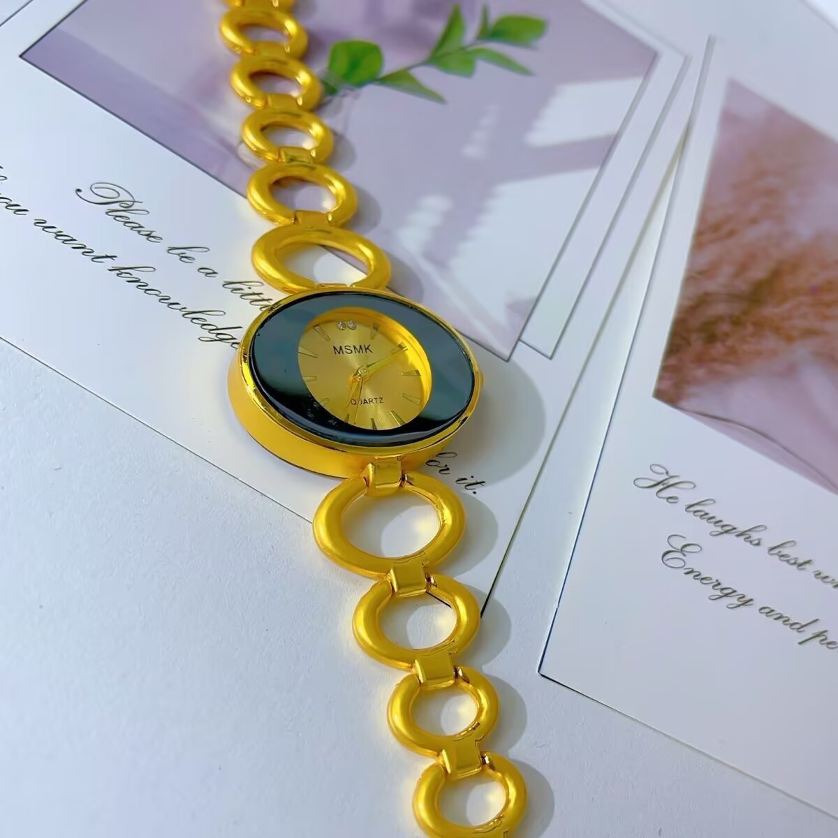Neue amerikanische 24K vergold – Jewelry Clasp Watches Bewertung und Preis